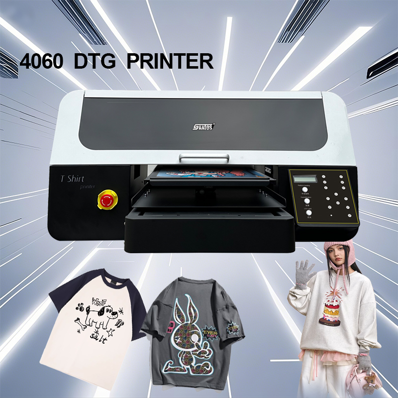Commercial Dtf Printing - Imprimante numérique pour t-shirts, modèle 4060