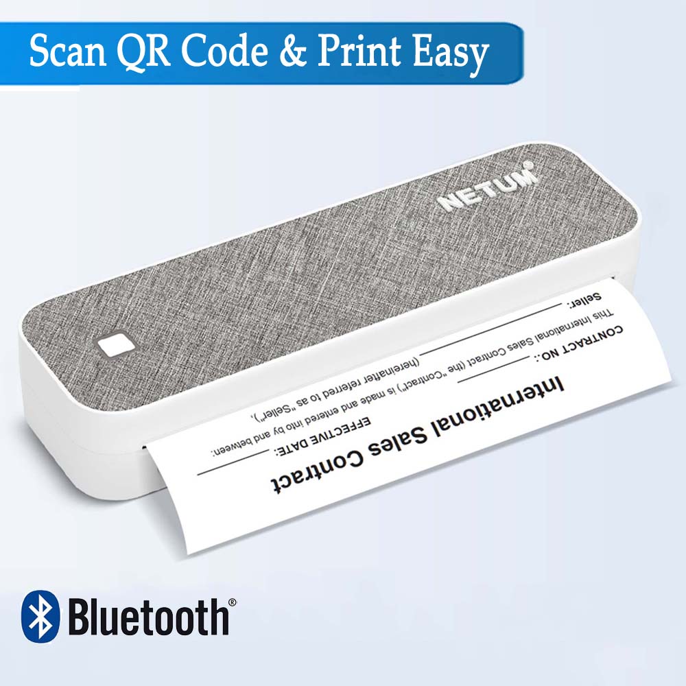 Commercial Document Printing - Imprimante thermique portable A4, Bluetooth et