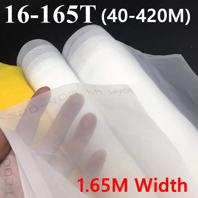 Commercial Fabric Printing - Tissu de sérigraphie en Polyester blanc,