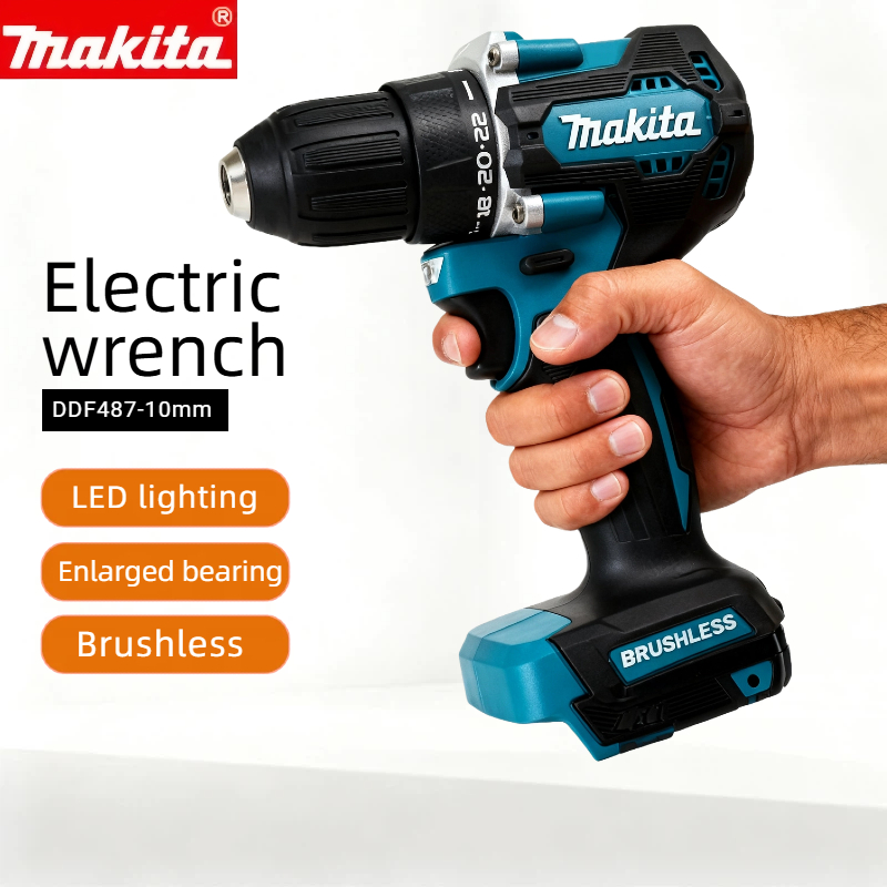 Makita Drill Ddf484 - Perceuse à percussion sans fil Makita