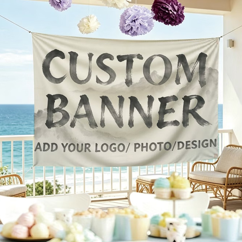 Commercial Printing Photoshop - Drapeaux personnalisés adaptés pour cérémonie d'ouverture,
