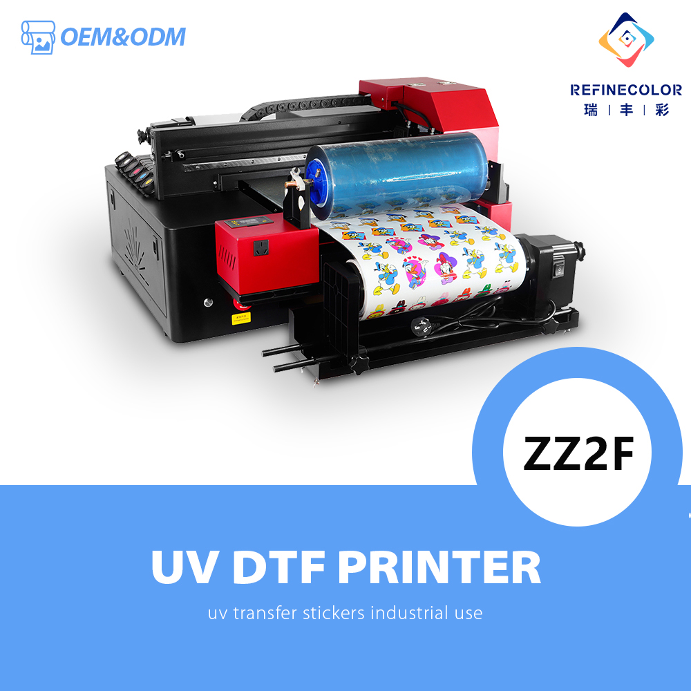 Commercial Dtf Printing - Imprimante UV DTF industrielle Refinecolor A3+