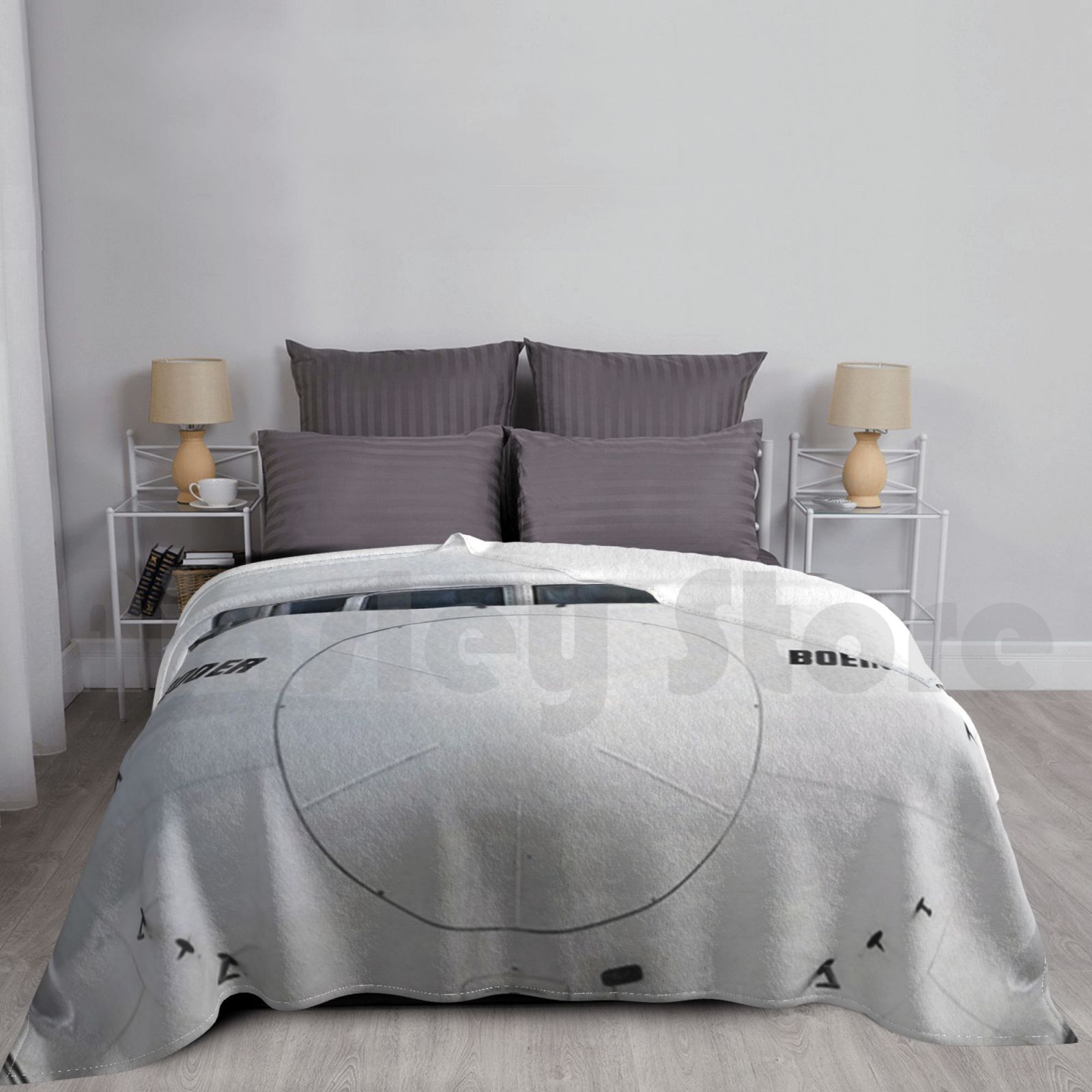 Commercial Fabric Printing - Boeing 777 nez vue couverture mode