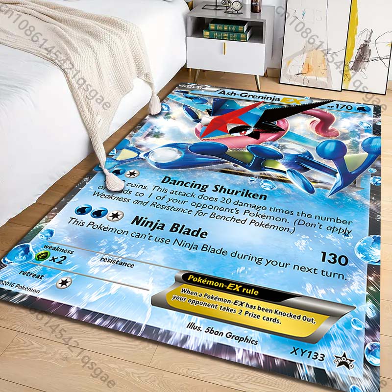 Tapis imprimé avec cartes Poké - Commercial Printing Format avis et prix
