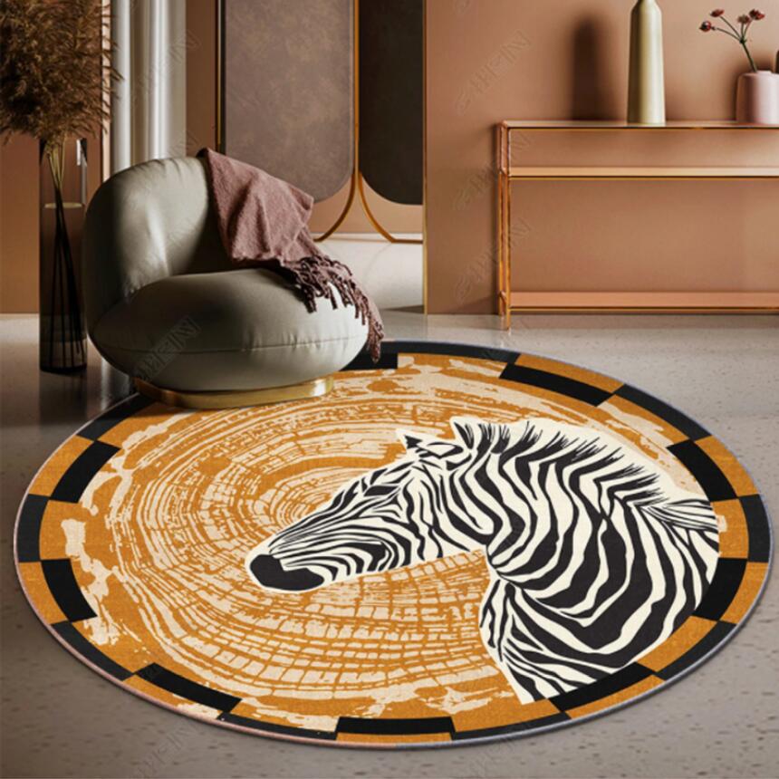 Tapis moderne imprimé léopard  - Commercial Fabric Printing avis et prix