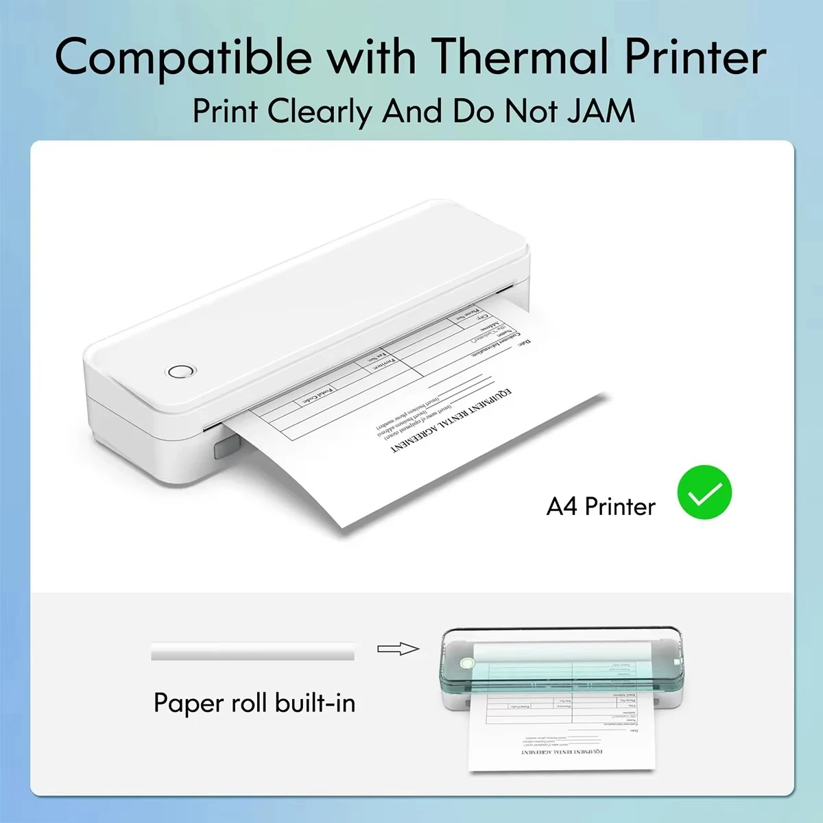Rouleaux de papier thermique A - Commercial Document Printing avis et prix