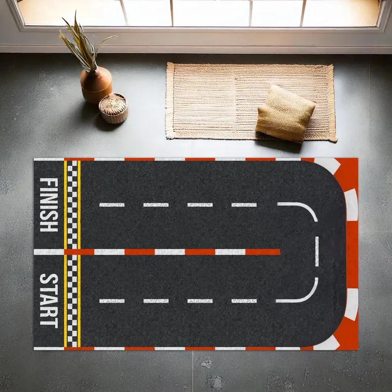 Tapis de piste de course, tran - Commercial Printing Format avis et prix