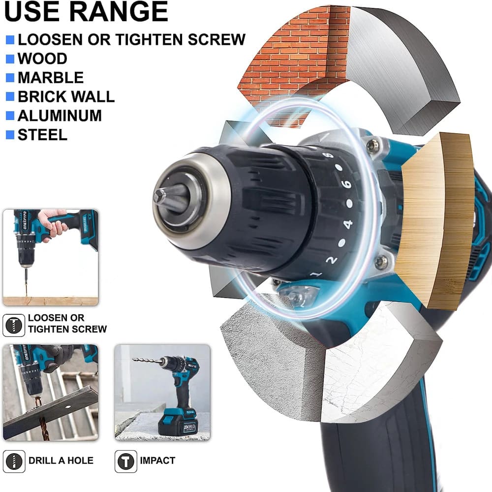 Perceuse-visseuse sans fil Mak - Makita Drill Ddf484 avis et prix