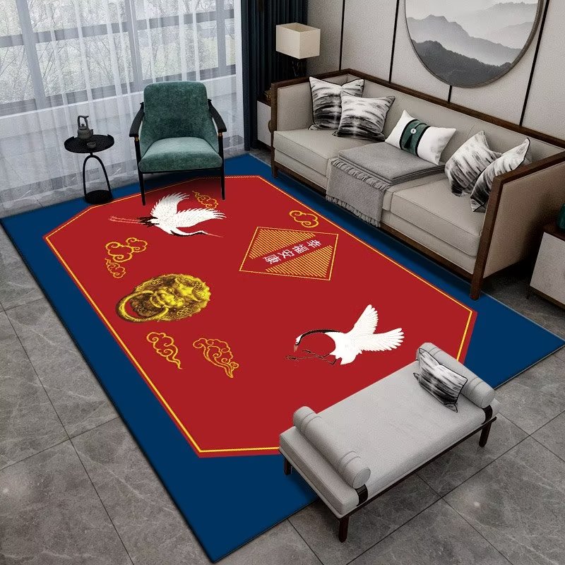 Tapis floral de style chinois  - Commercial Fabric Printing avis et prix