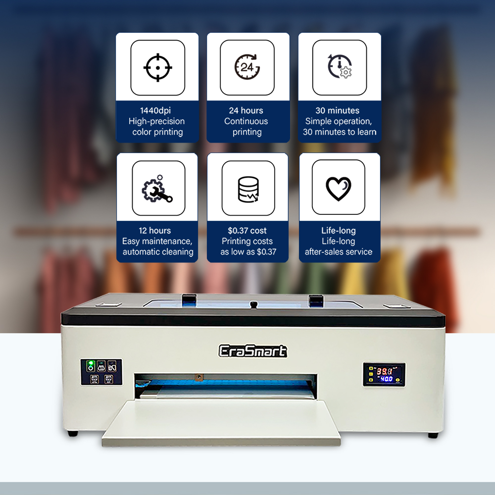 EraSmart-Ensemble d'imprimante - Commercial Dtf Printing avis et prix
