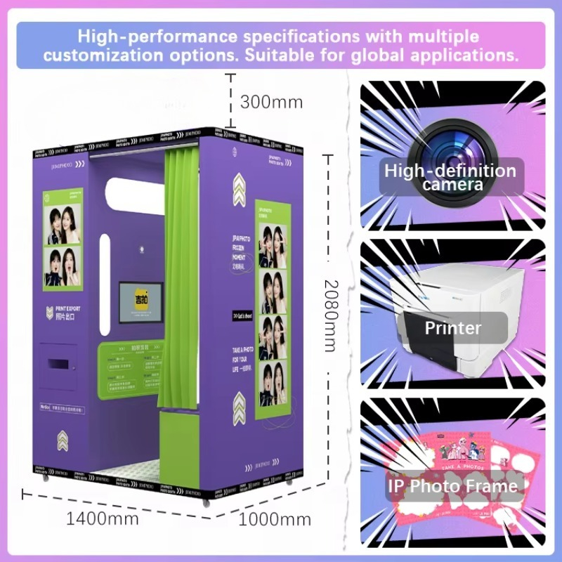 Photomaton mobile personnalisé - Commercial Printing Operations avis et prix