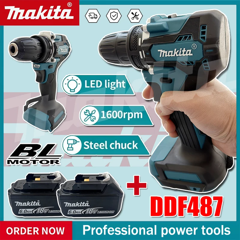 Makita DDF487 Tournevis sans f - Makita Drill Ddf484 avis et prix